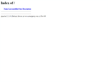 Tablet Screenshot of emergency-rec.cz